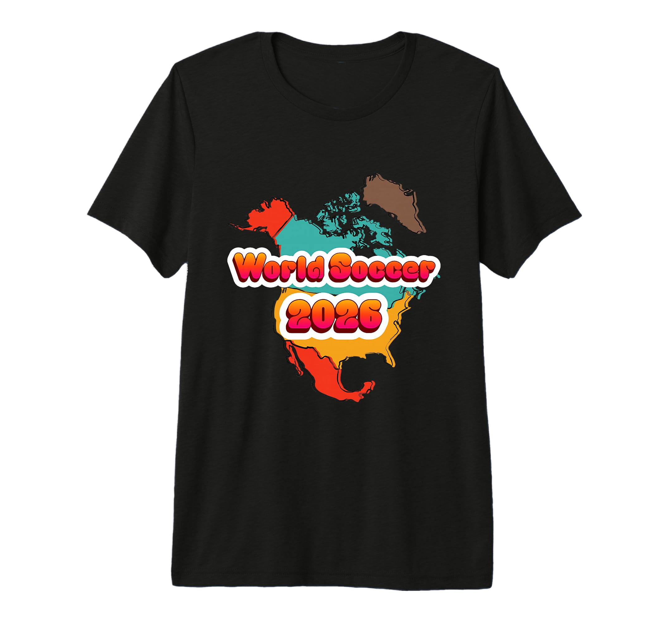 World Soccer 2026 Football T-Shirt - Aesthetic Graphic Men Women - T-Shirt, Sweatshirt, Hoodie