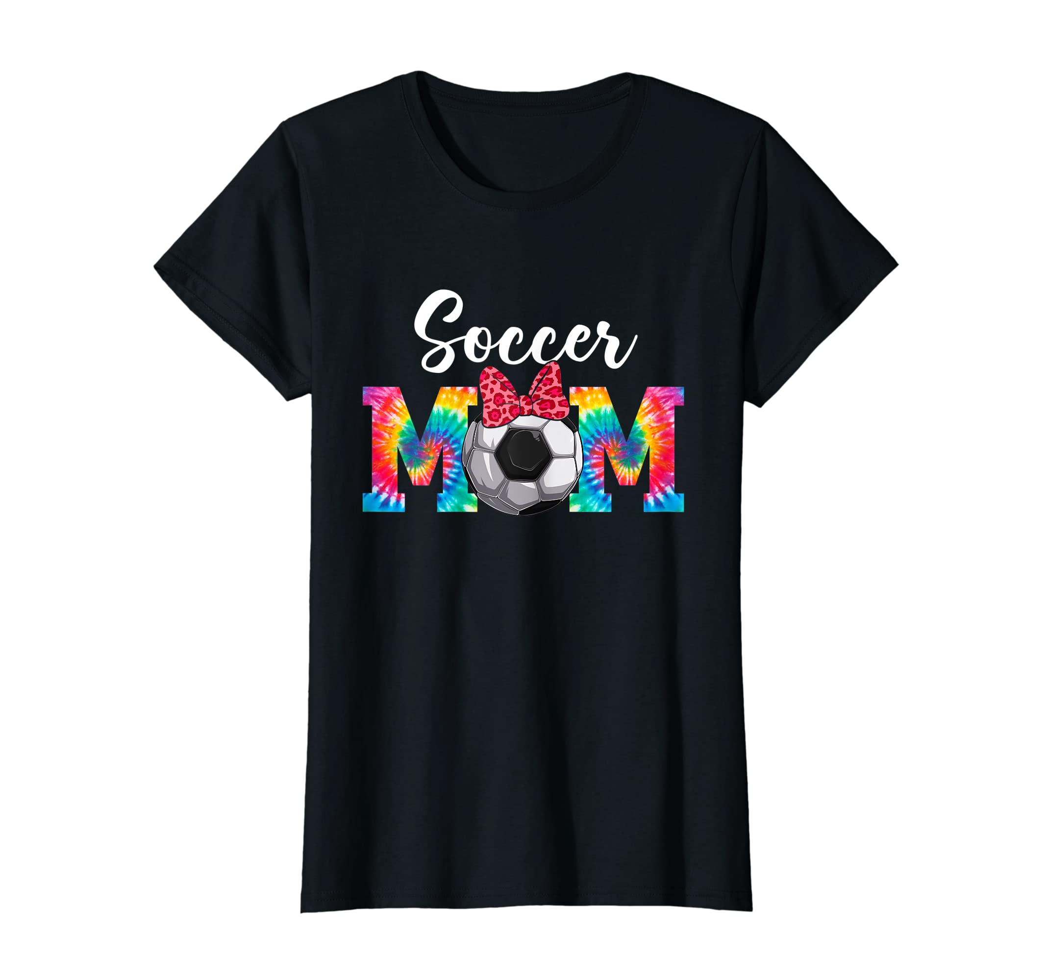 Womens Soccer Mom Mama Bday Sport Tie T-Shirt - Custom Art Print Men Women - T-Shirt, Sweatshirt, Hoodie