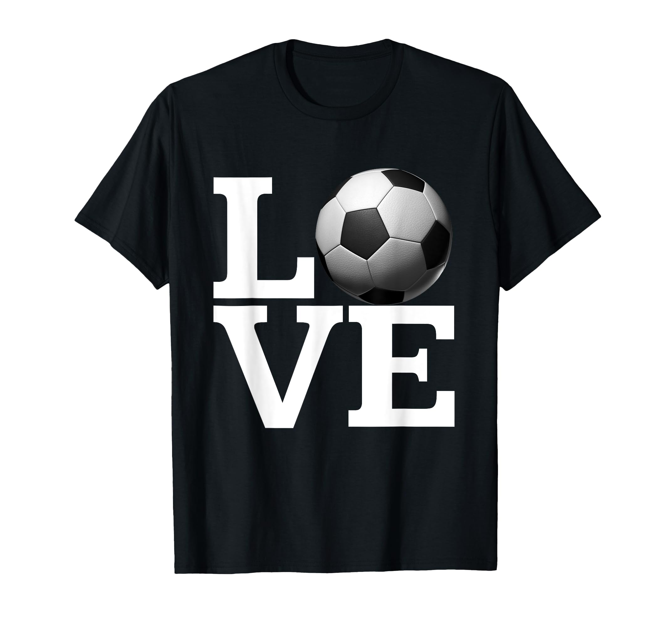 Love Soccer Fans Casual Wear Fans T-Shirt - Minimalist Print for Adults - T-Shirt, Sweatshirt, Hoodie