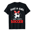 Just Who Loves Soccer Football T-Shirt - Aesthetic Graphic Men Women - T-Shirt, Sweatshirt, Hoodie