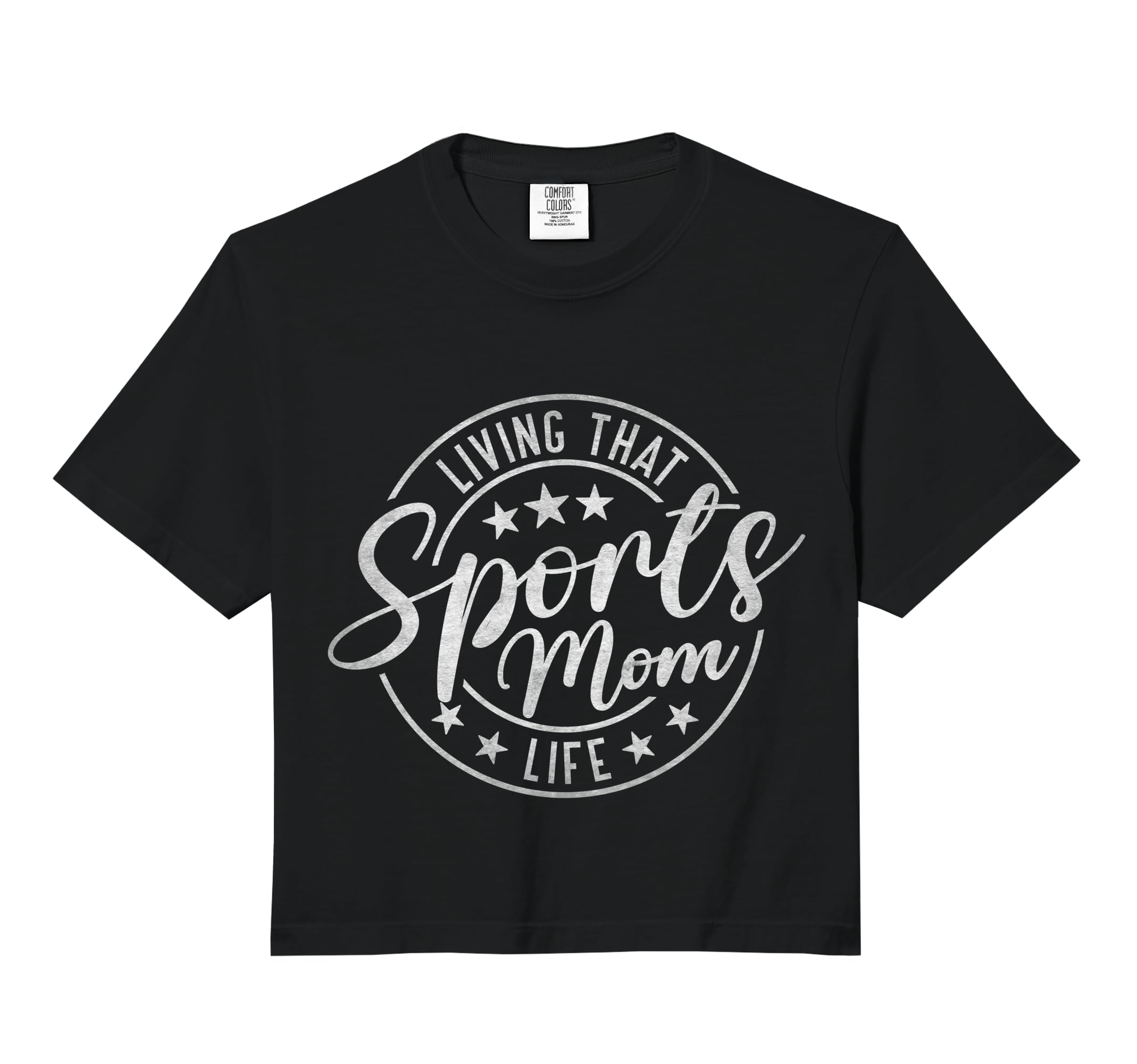 Living That Sports Mom Life Mothers Day Hoodie - Custom Art Print Unisex - T-Shirt, Sweatshirt, Hoodie