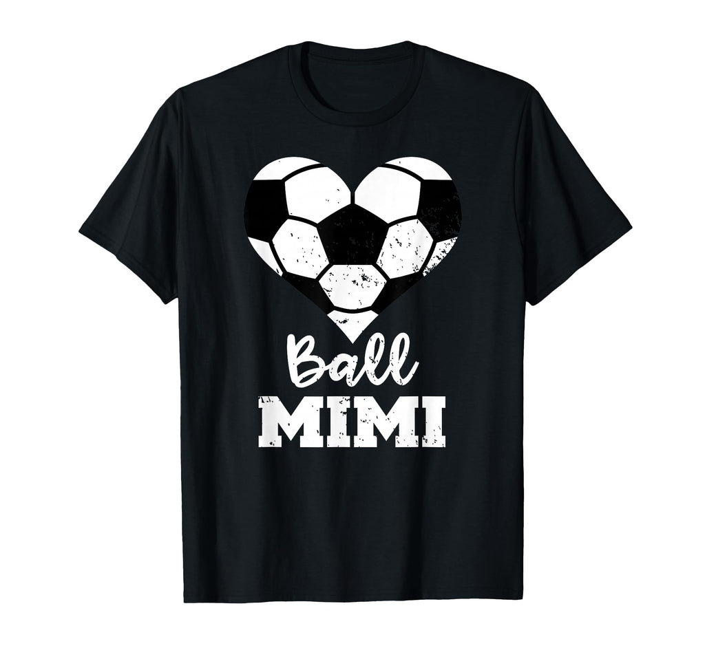 Ball Mimi Funny Soccer Heart T-Shirt - Streetwear Style for Adults - T-Shirt, Sweatshirt, Hoodie
