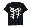 Coquette Soccer Bow Sports Lover Mom T-Shirt - Fun Novelty Design Men Women - T-Shirt, Sweatshirt, Hoodie