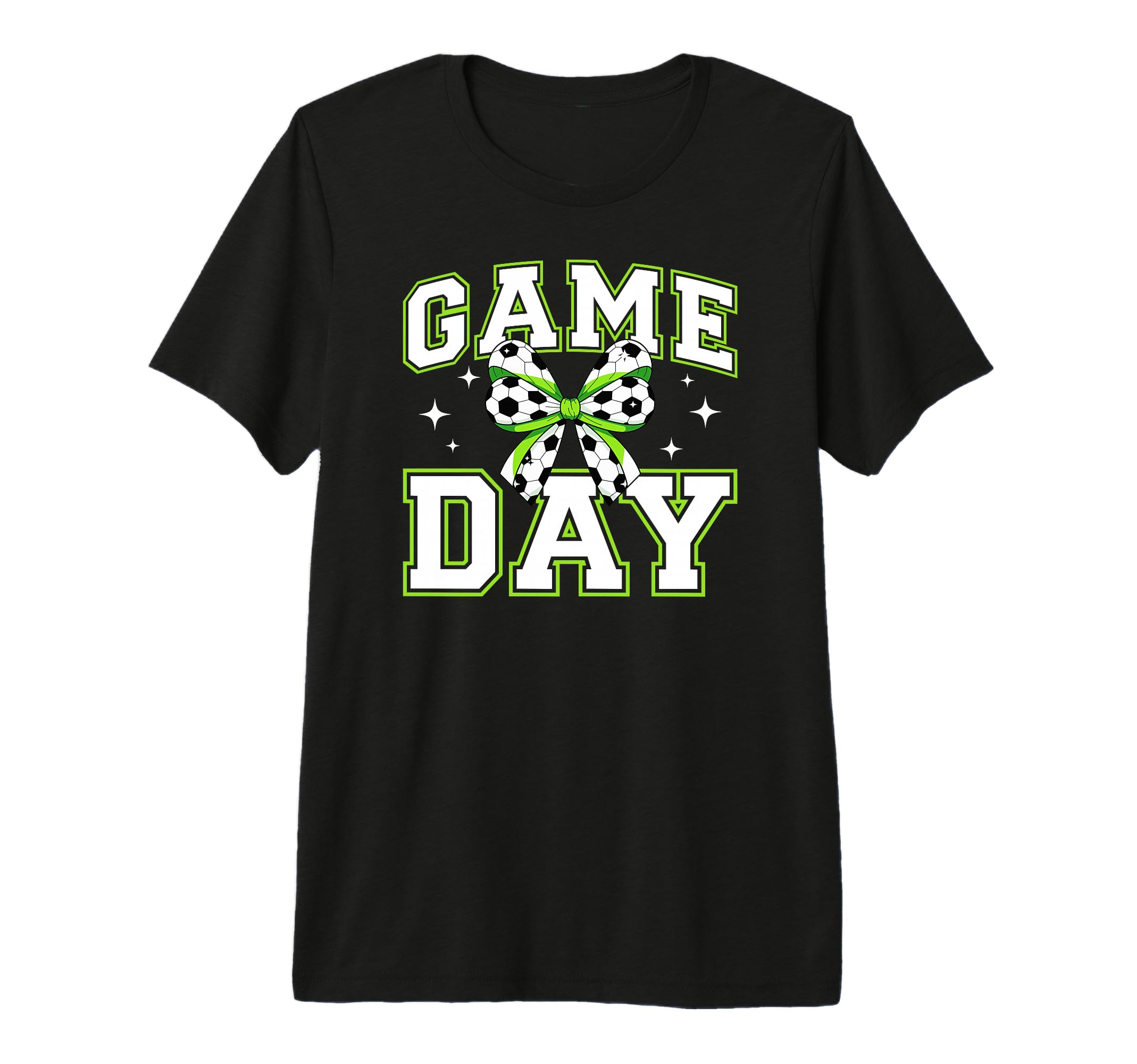 Game Day Coquette Soccer Game Day T-Shirt - Minimalist Print for Adults - T-Shirt, Sweatshirt, Hoodie
