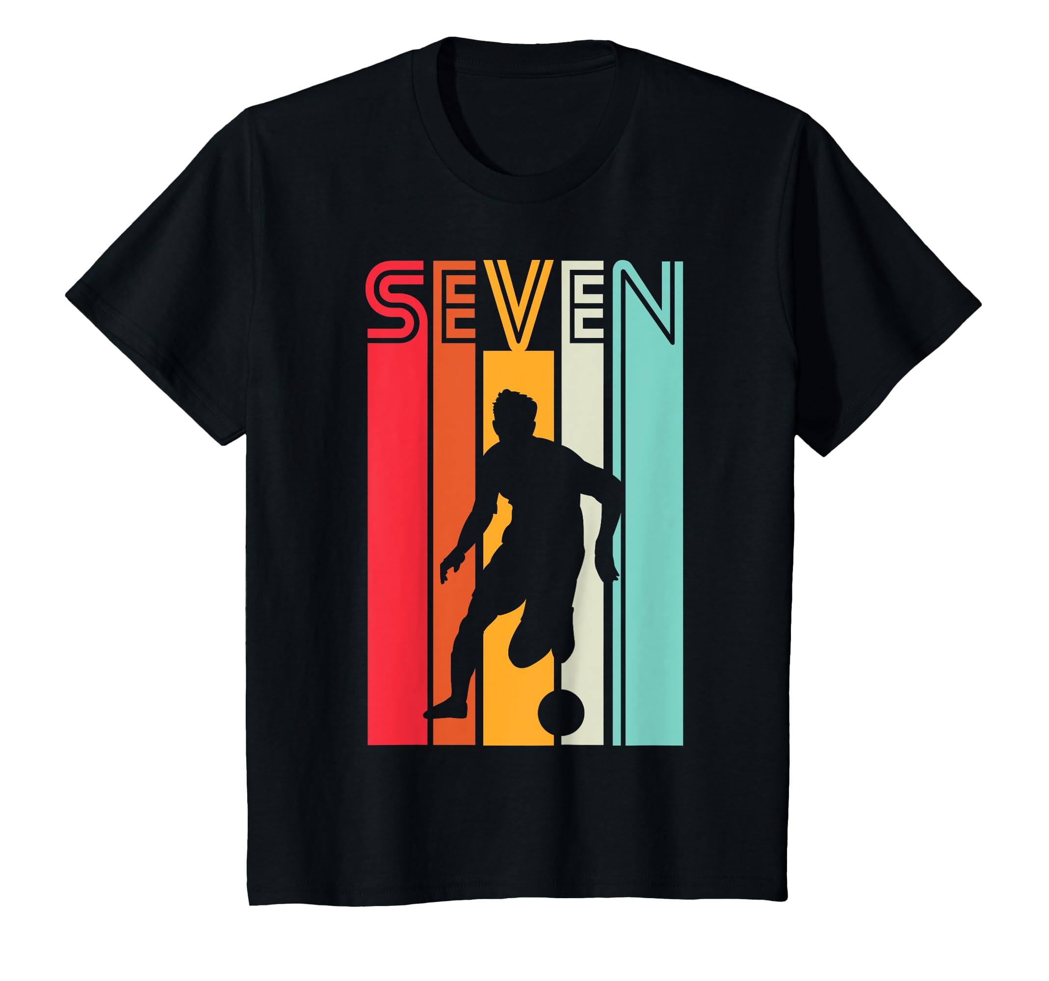 7 Years Soccer Gift 7Th Birthday T-Shirt - Streetwear Style for Adults - T-Shirt, Sweatshirt, Hoodie