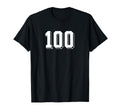 Number 100 80S 90S Soccer Team Jersey T-Shirt - Novelty Apparel Men Women - T-Shirt, Sweatshirt, Hoodie