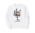 Y2K Streetwear Old School Music Tape Sweatshirt - Graphic Print for Adults - T-Shirt, Sweatshirt, Hoodie