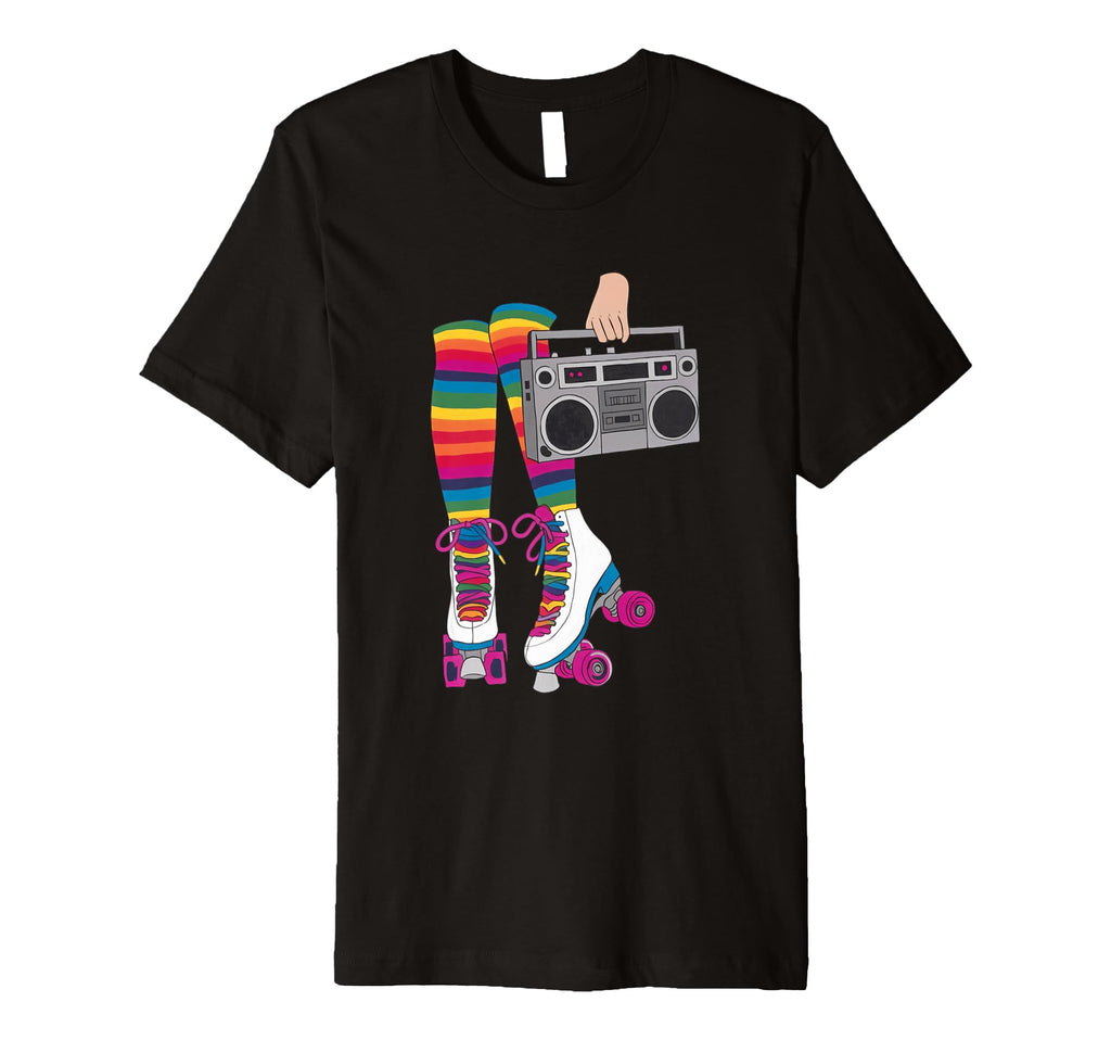 Rollerskates Roll Beat Funny 70S 80S T-Shirt - Aesthetic Graphic Unisex - T-Shirt, Sweatshirt, Hoodie