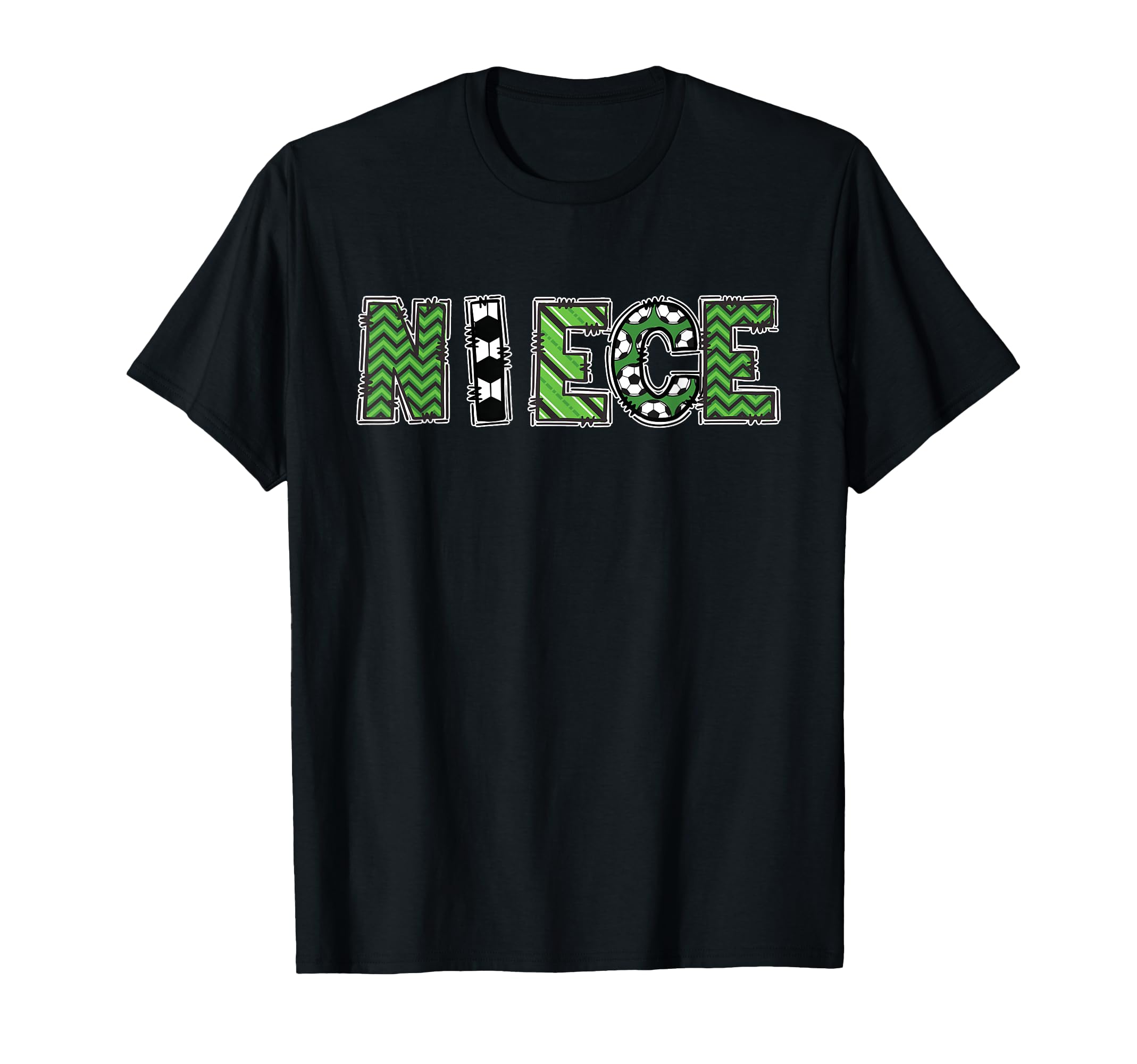 Soccer Niece Birthday Party T-Shirt - Fun Novelty Design Unisex - T-Shirt, Sweatshirt, Hoodie