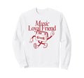 Music Loyal Friend Cassette Tape Sweatshirt - Custom Art Print Unisex - T-Shirt, Sweatshirt, Hoodie
