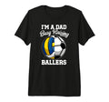 Mens Im Dad Busy Raising Ballers T-Shirt - Trendy Graphic Men Women - T-Shirt, Sweatshirt, Hoodie