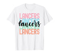 Lancers Team Mascot School Spirit Game T-Shirt - Aesthetic Graphic Unisex - T-Shirt, Sweatshirt, Hoodie