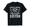 Funny Soccer Keeper Sister Soccer T-Shirt - Aesthetic Graphic Men Women - T-Shirt, Sweatshirt, Hoodie