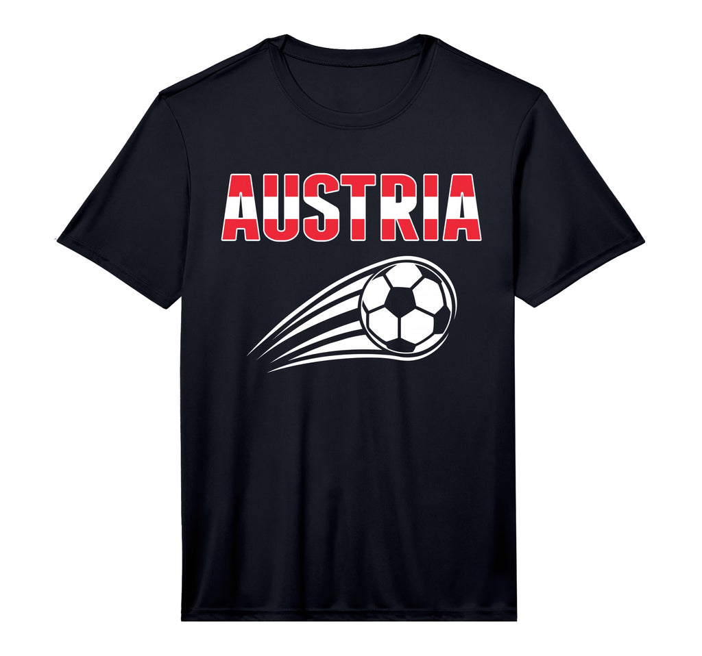 Proud Austria Soccer Fans Jersey T-Shirt - Aesthetic Graphic for Adults - T-Shirt, Sweatshirt, Hoodie