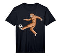 Bigfoot Soccer Sasquatch Playing T-Shirt - Novelty Apparel Men Women - T-Shirt, Sweatshirt, Hoodie