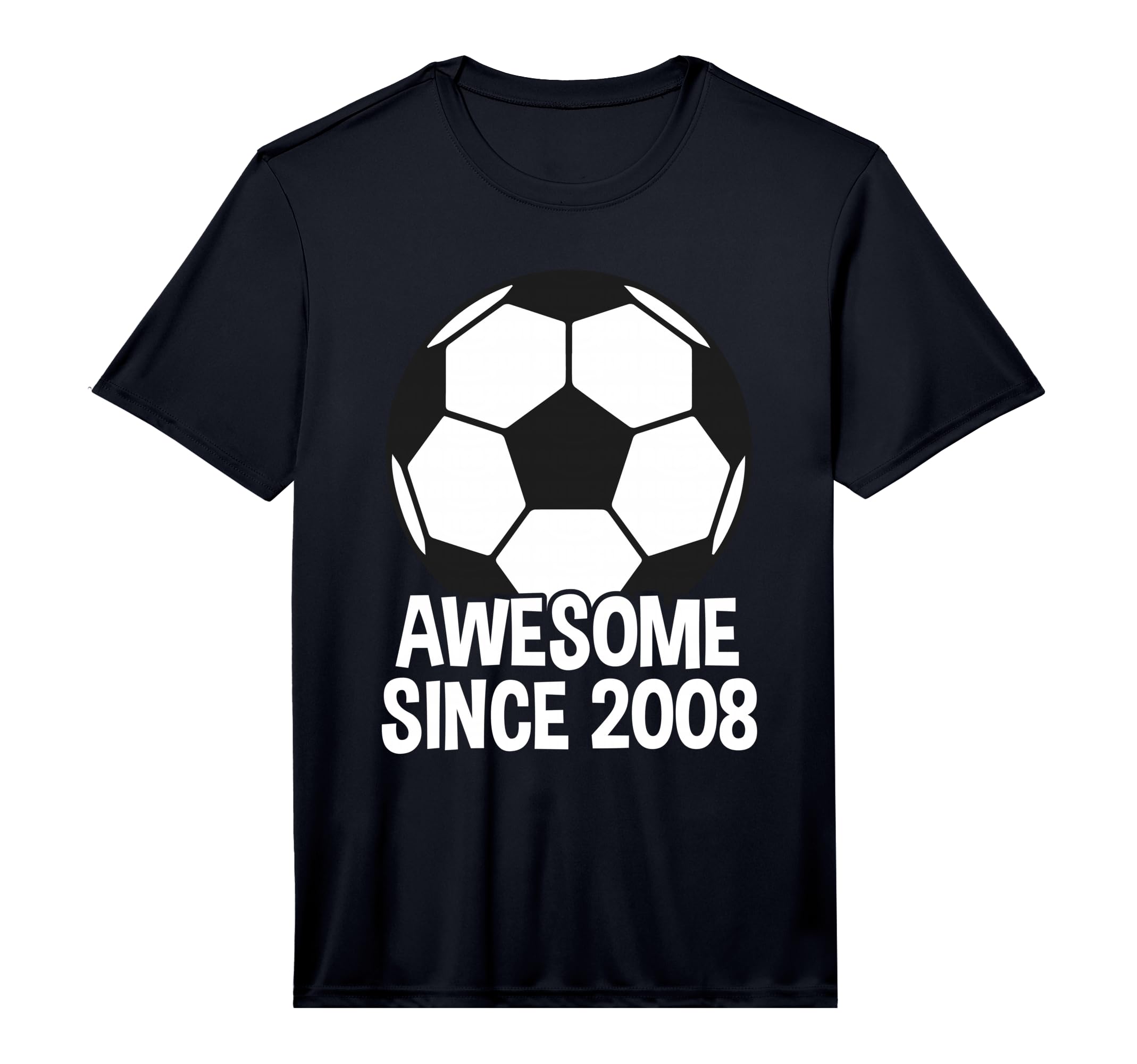 Mens Awesome Since 2008 18Th Birthday T-Shirt - Trendy Graphic for Adults - T-Shirt, Sweatshirt, Hoodie