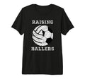 Mens Raising Ballers Soccer T-Shirt - Aesthetic Graphic for Adults - T-Shirt, Sweatshirt, Hoodie