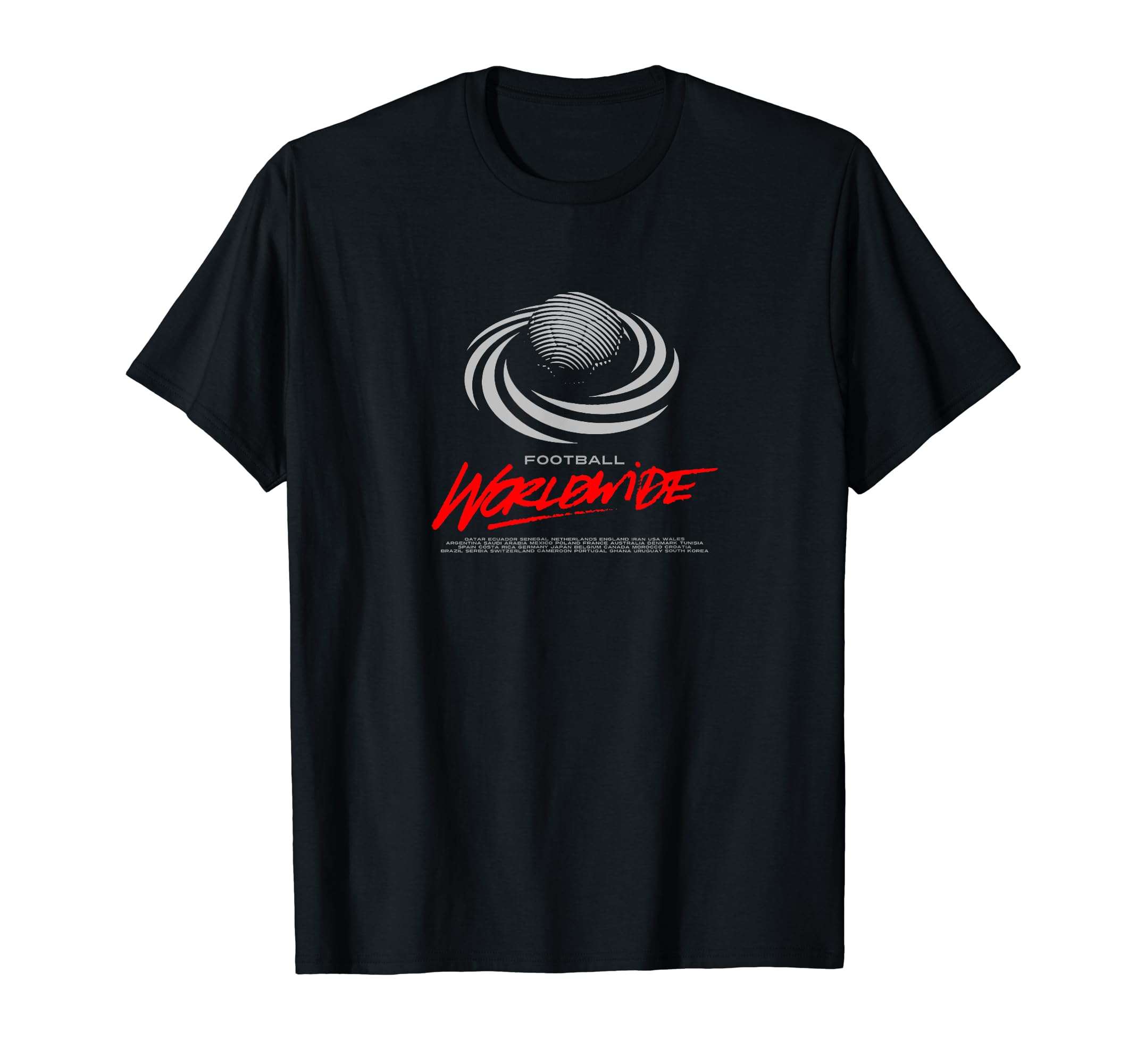 Football Worldwide 2022 Tournament T-Shirt - Fun Novelty Design for Adults - T-Shirt, Sweatshirt, Hoodie