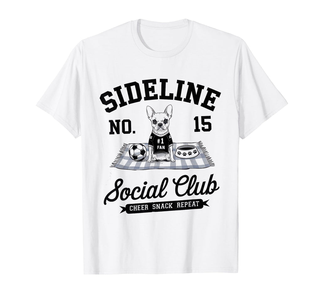 Sideline Social Club Soccer Mom T-Shirt - Fun Novelty Design for Adults - T-Shirt, Sweatshirt, Hoodie
