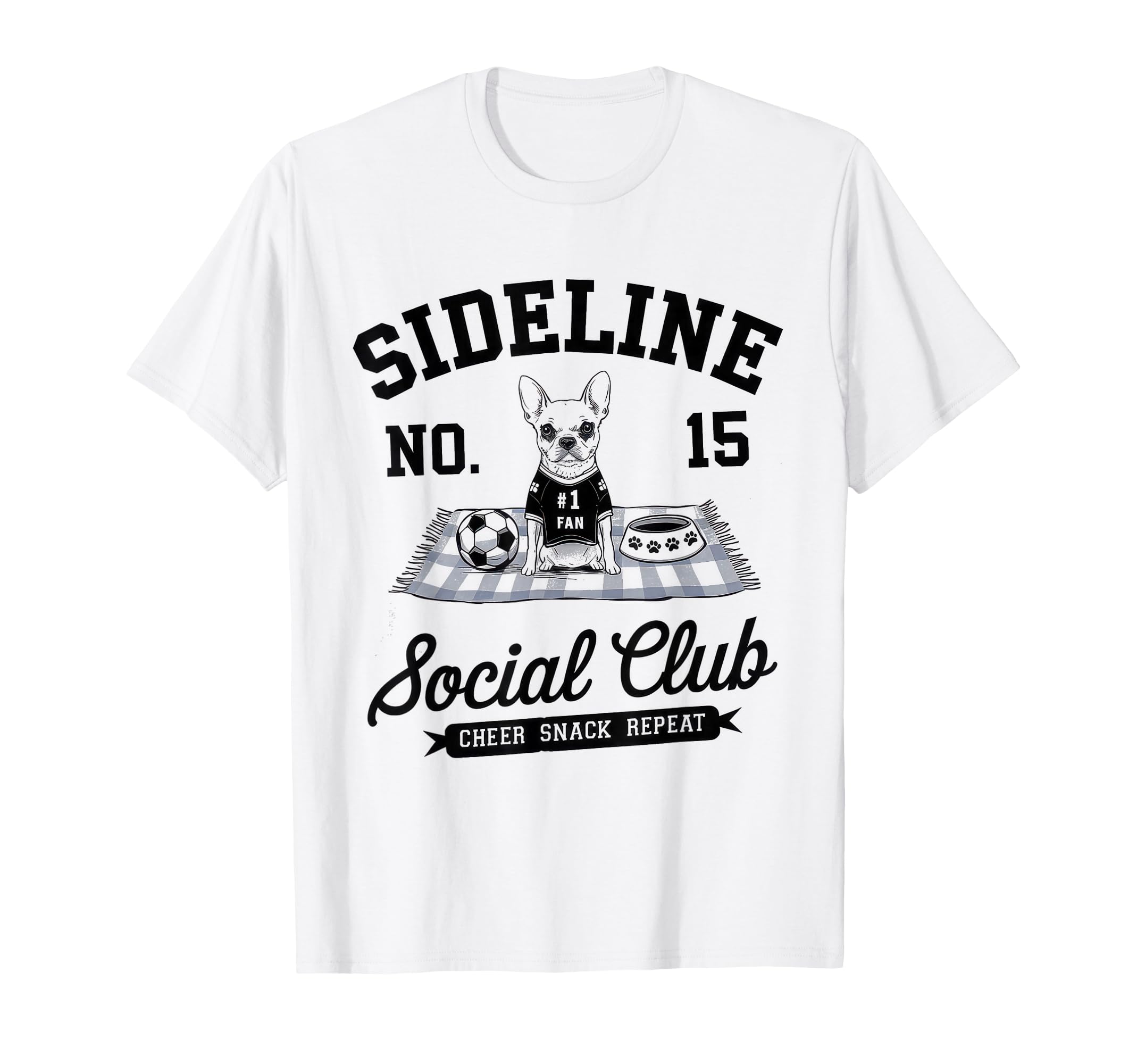 Sideline Social Club Soccer Mom T-Shirt - Fun Novelty Design for Adults - T-Shirt, Sweatshirt, Hoodie