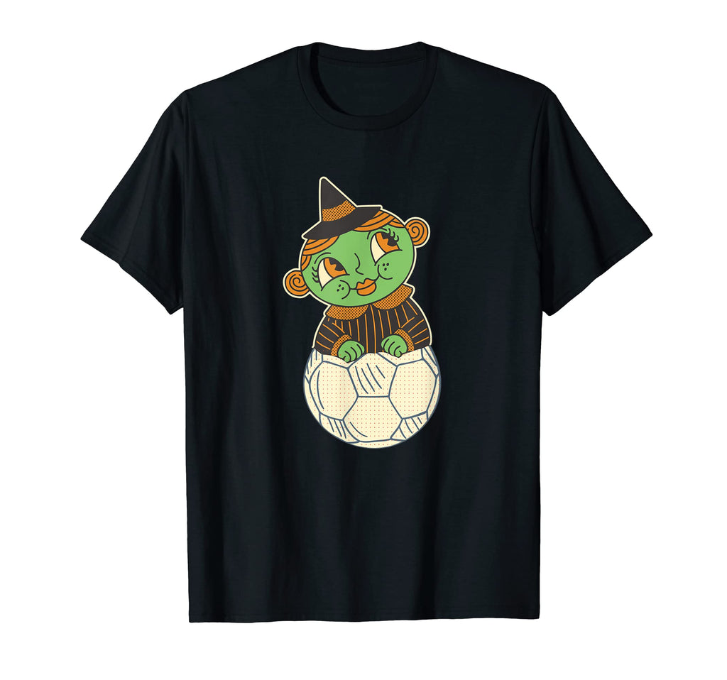 Halloween Witch Soccer T-Shirt - Fun Novelty Design Men Women - T-Shirt, Sweatshirt, Hoodie