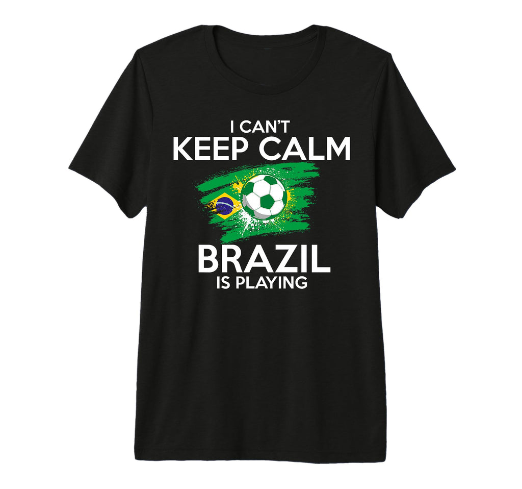Brazil Soccer Football Game Player Fan T-Shirt - Minimalist Print Unisex - T-Shirt, Sweatshirt, Hoodie