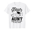 2027 Senior Soccer Aunt Proud T-Shirt - Fun Novelty Design Men Women - T-Shirt, Sweatshirt, Hoodie