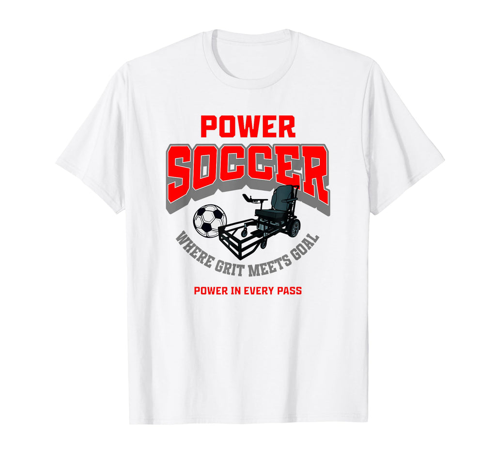Power Soccer Football Team T-Shirt - Graphic Print Men Women - T-Shirt, Sweatshirt, Hoodie