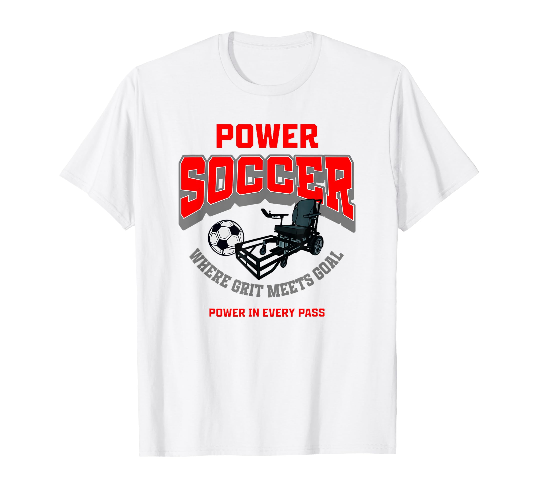 Power Soccer Football Team T-Shirt - Graphic Print Men Women - T-Shirt, Sweatshirt, Hoodie