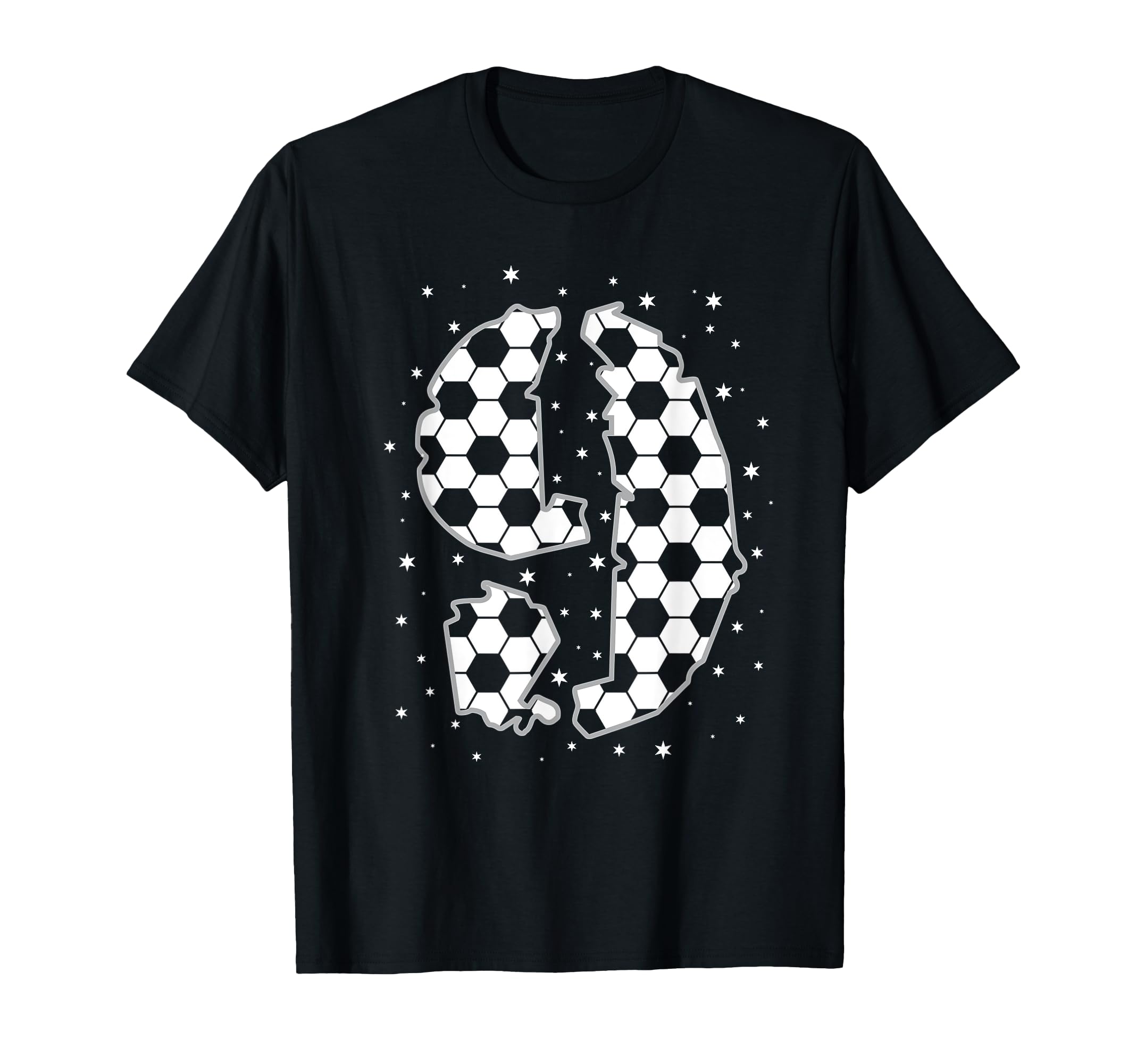 9 Year Old Soccer Birthday Ninth 9Th T-Shirt - Novelty Apparel for Adults - T-Shirt, Sweatshirt, Hoodie