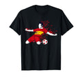 Spain Soccer Fans Jersey Spanish Flag T-Shirt - Fun Novelty Design Unisex - T-Shirt, Sweatshirt, Hoodie