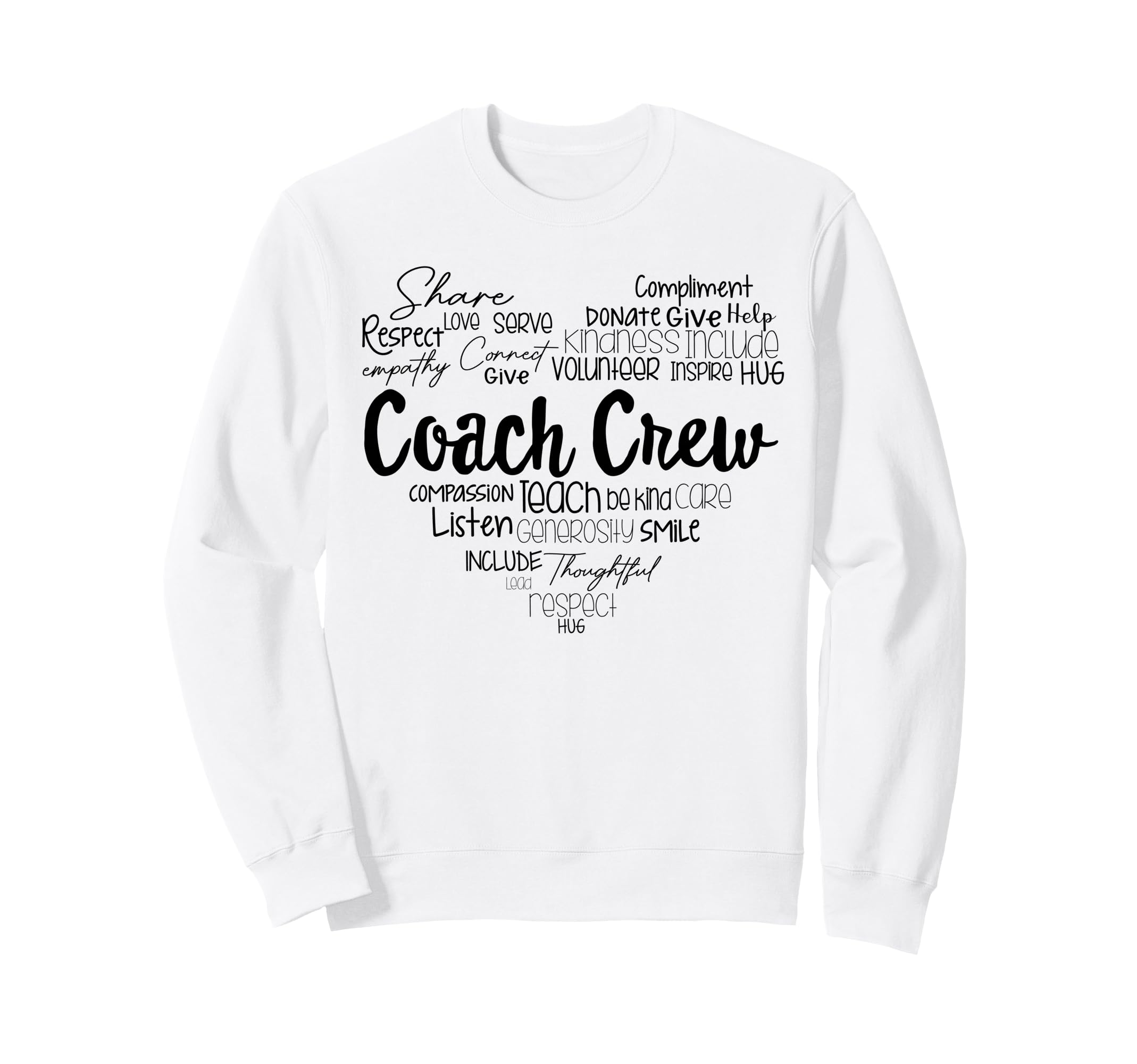Coach Crew Instructional Coach Reading Sweatshirt - Novelty Apparel Unisex - T-Shirt, Sweatshirt, Hoodie