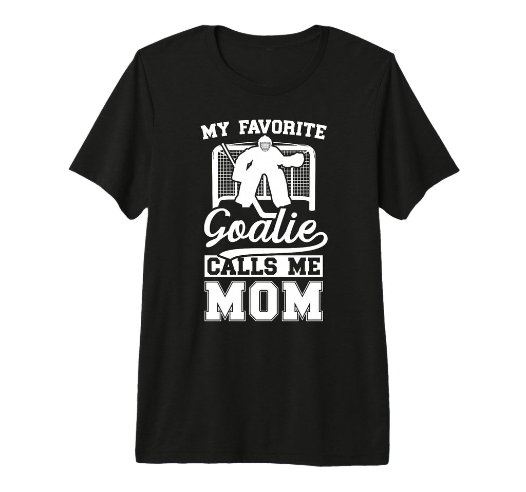 Proud Ice Hockey Keeper Mom Hockey T-Shirt - Unique Graphic Men Women - T-Shirt, Sweatshirt, Hoodie