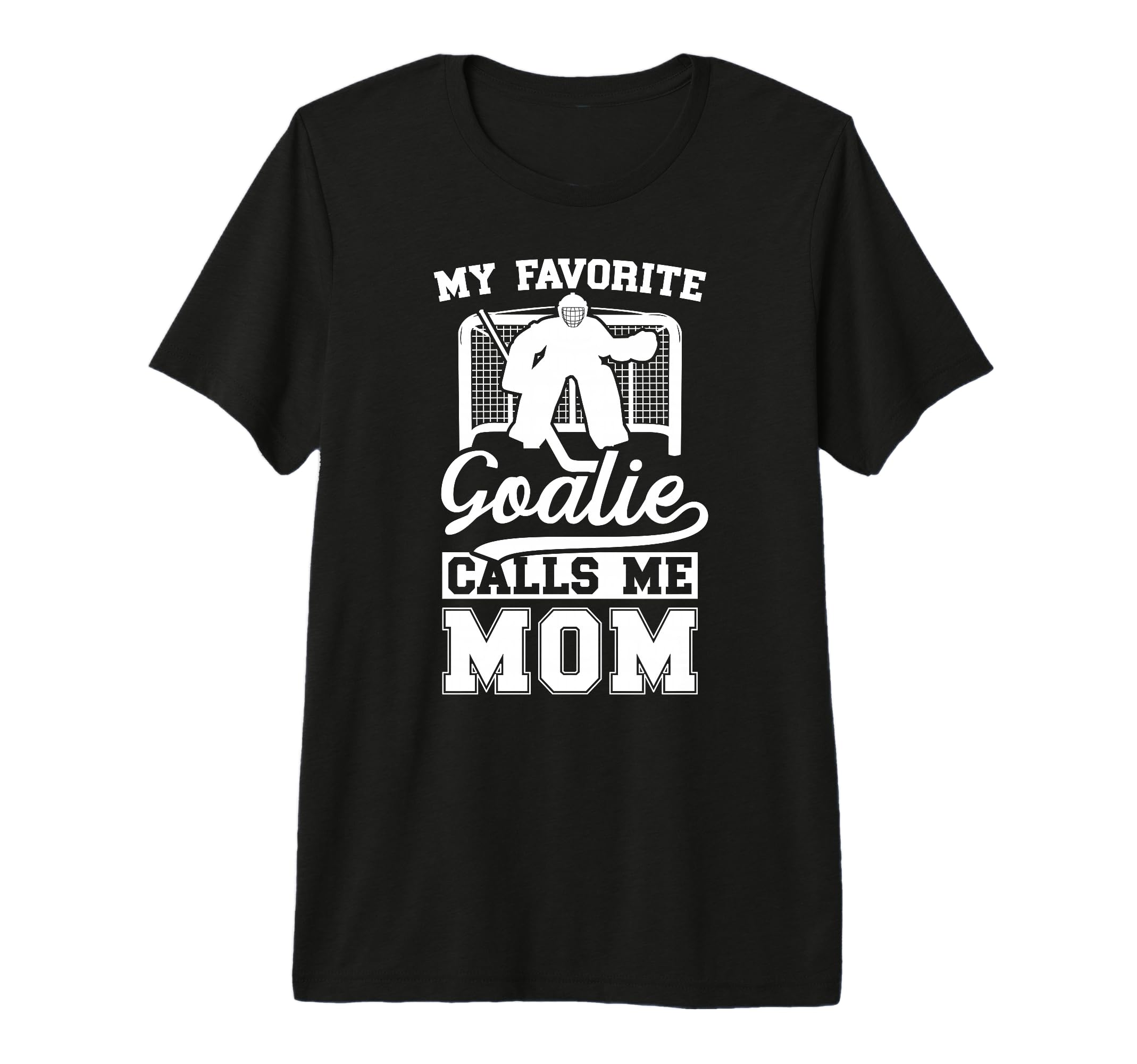 Proud Ice Hockey Keeper Mom Hockey T-Shirt - Unique Graphic Men Women - T-Shirt, Sweatshirt, Hoodie