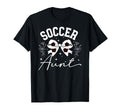 Soccer Aunt Coquette Soccer T-Shirt - Casual Everyday Wear for Adults - T-Shirt, Sweatshirt, Hoodie