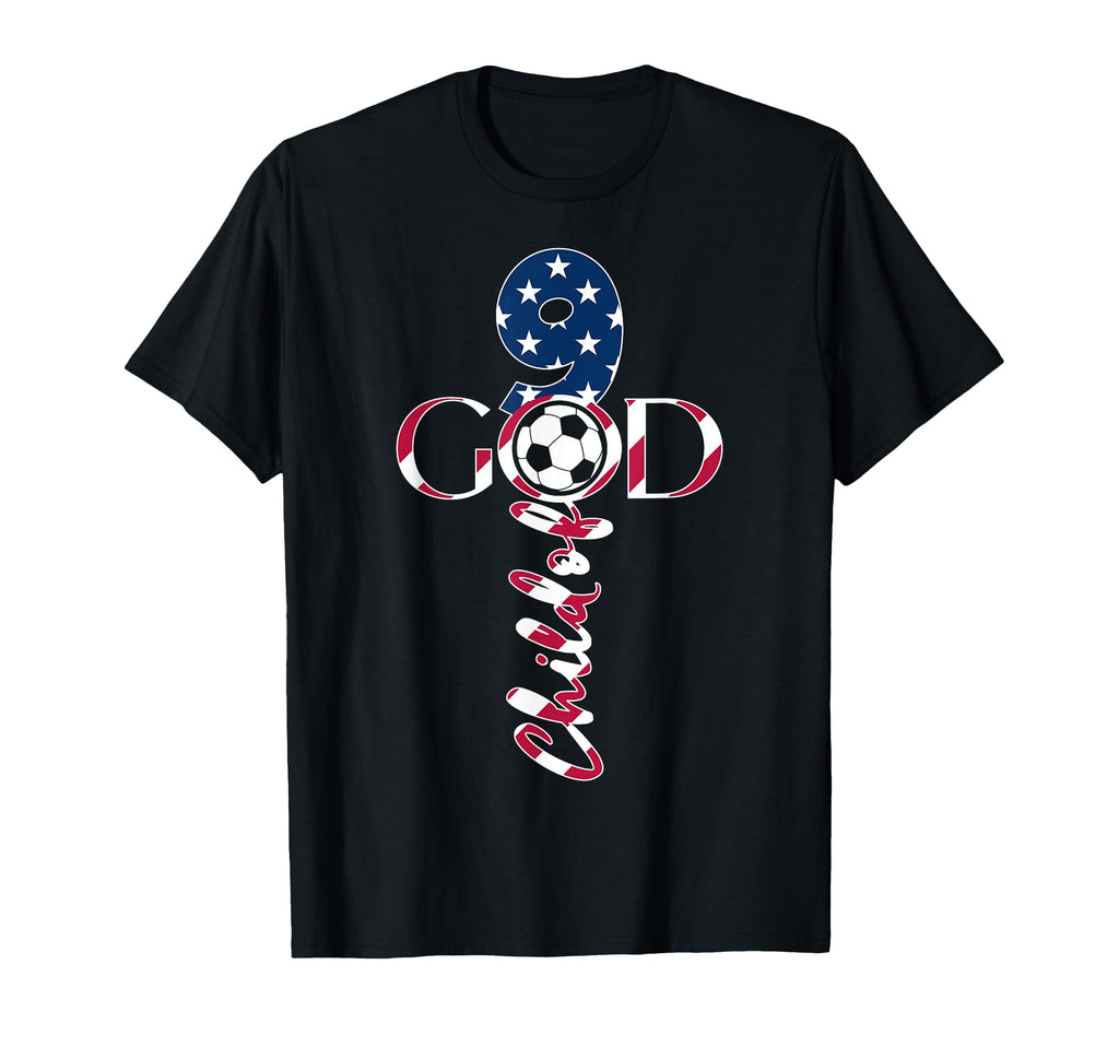 Jesus 9 Years Child God Soccer 9Th T-Shirt - Custom Art Print Men Women - T-Shirt, Sweatshirt, Hoodie