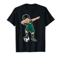 Dabbing Soccer Nigeria Jersey Naija T-Shirt - Trendy Graphic for Adults - T-Shirt, Sweatshirt, Hoodie