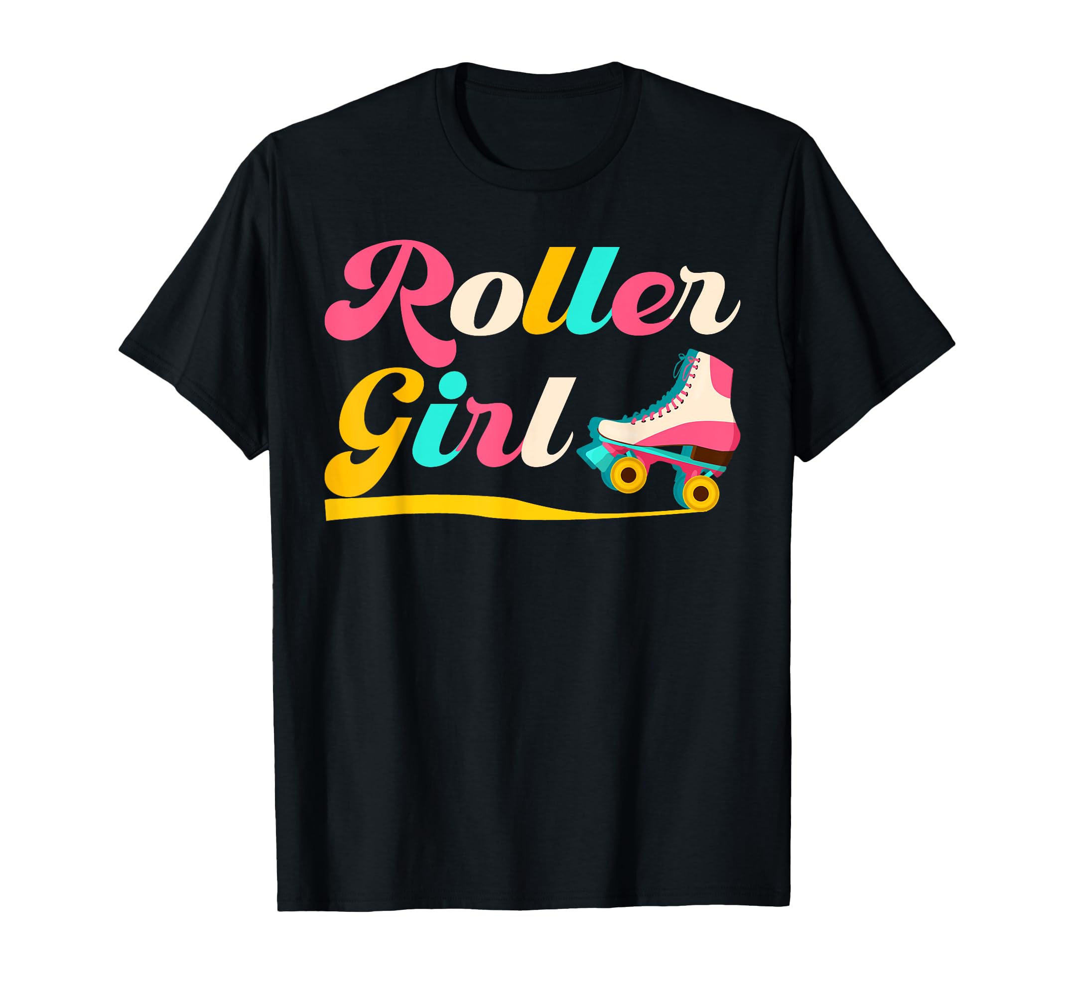 Roller Skating Skate 1970S Roller T-Shirt - Casual Everyday Wear for Adults - T-Shirt, Sweatshirt, Hoodie