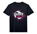 Womens Soccer Soccer Ball T-Shirt - Aesthetic Graphic for Adults - T-Shirt, Sweatshirt, Hoodie