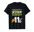 Naughty Wild Already 11 Birthday Soccer T-Shirt - Custom Art Print Unisex - T-Shirt, Sweatshirt, Hoodie