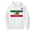 White Green Mexican Soccer Jersey Hoodie - Custom Art Print Unisex - T-Shirt, Sweatshirt, Hoodie