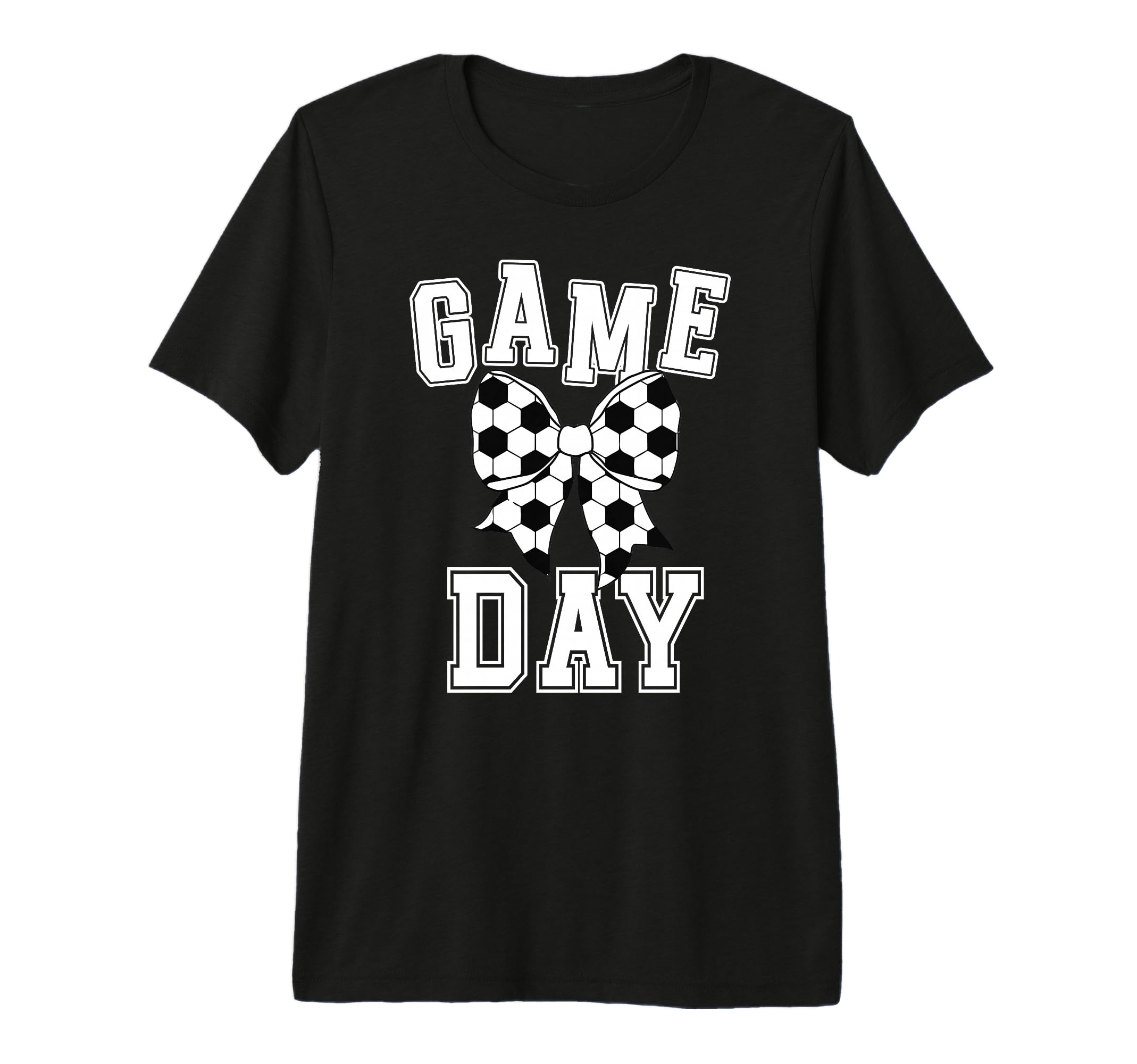 Game Day Soccer Game Day Coquette T-Shirt - Fun Novelty Design Men Women - T-Shirt, Sweatshirt, Hoodie