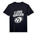 Mens I Love Soccer Enthusiast Sports T-Shirt - Streetwear Style Men Women - T-Shirt, Sweatshirt, Hoodie
