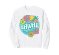 Hawaii Aloha Surf Club Tropical Sweatshirt - Minimalist Print Men Women - T-Shirt, Sweatshirt, Hoodie