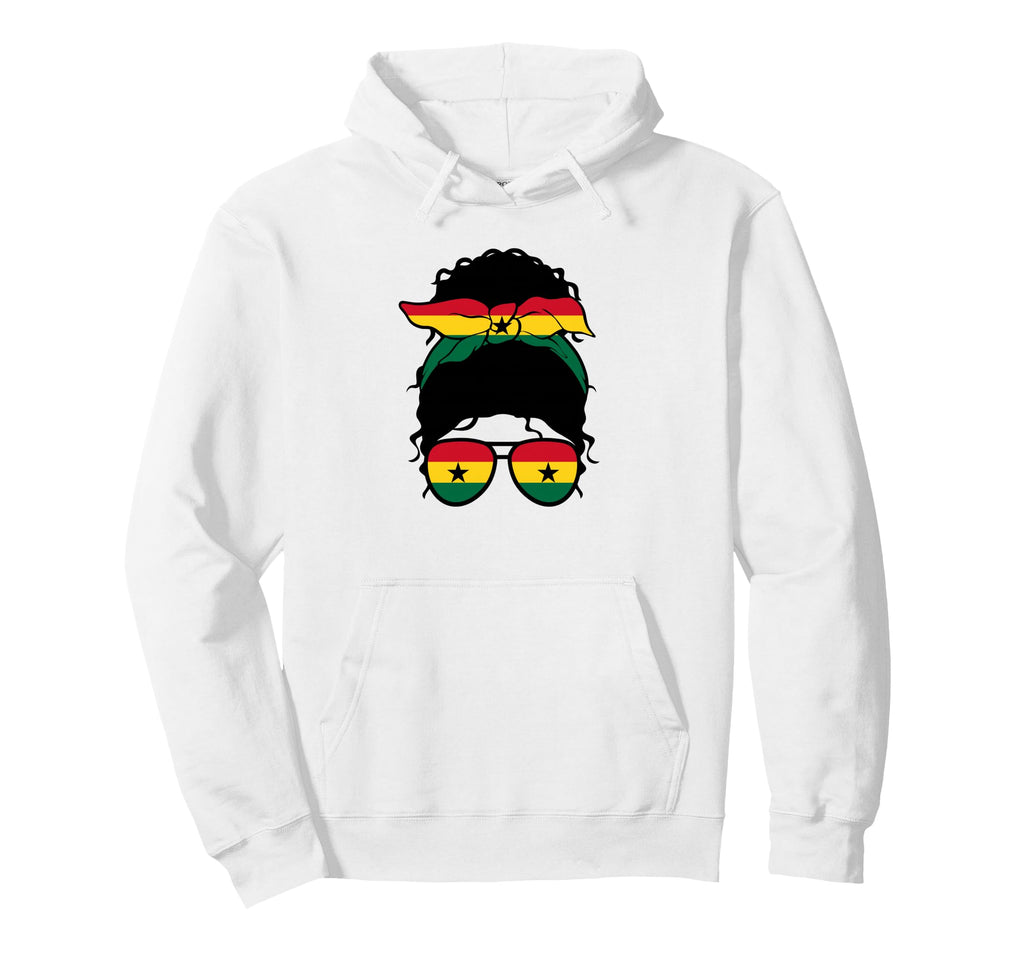 Ghanaian Ghana Ghanaian Flag Proud Hoodie - Unique Graphic Men Women - T-Shirt, Sweatshirt, Hoodie