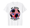 My Home My Roots United Kingdom T-Shirt - Casual Everyday Wear Men Women - T-Shirt, Sweatshirt, Hoodie