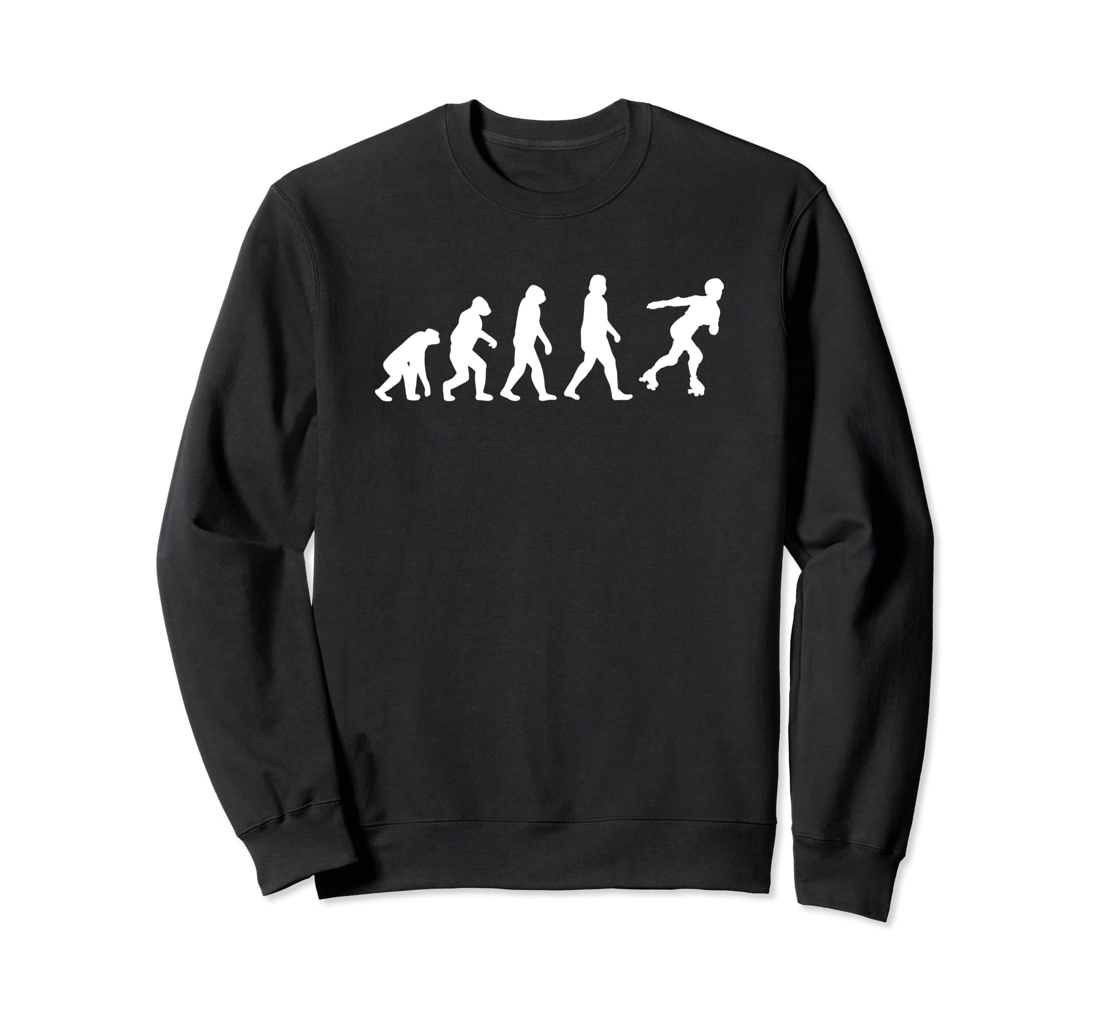 Evolution Skates Rolling Skating Sweatshirt - Aesthetic Graphic Men Women - T-Shirt, Sweatshirt, Hoodie