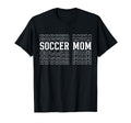 Soccer Mom Funny Layered Text Mother T-Shirt - Streetwear Style Men Women - T-Shirt, Sweatshirt, Hoodie