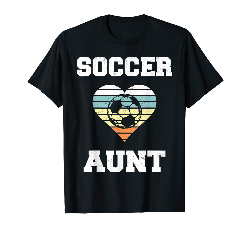 Soccer Aunt Family Matching Sport T-Shirt - Novelty Apparel for Adults - T-Shirt, Sweatshirt, Hoodie