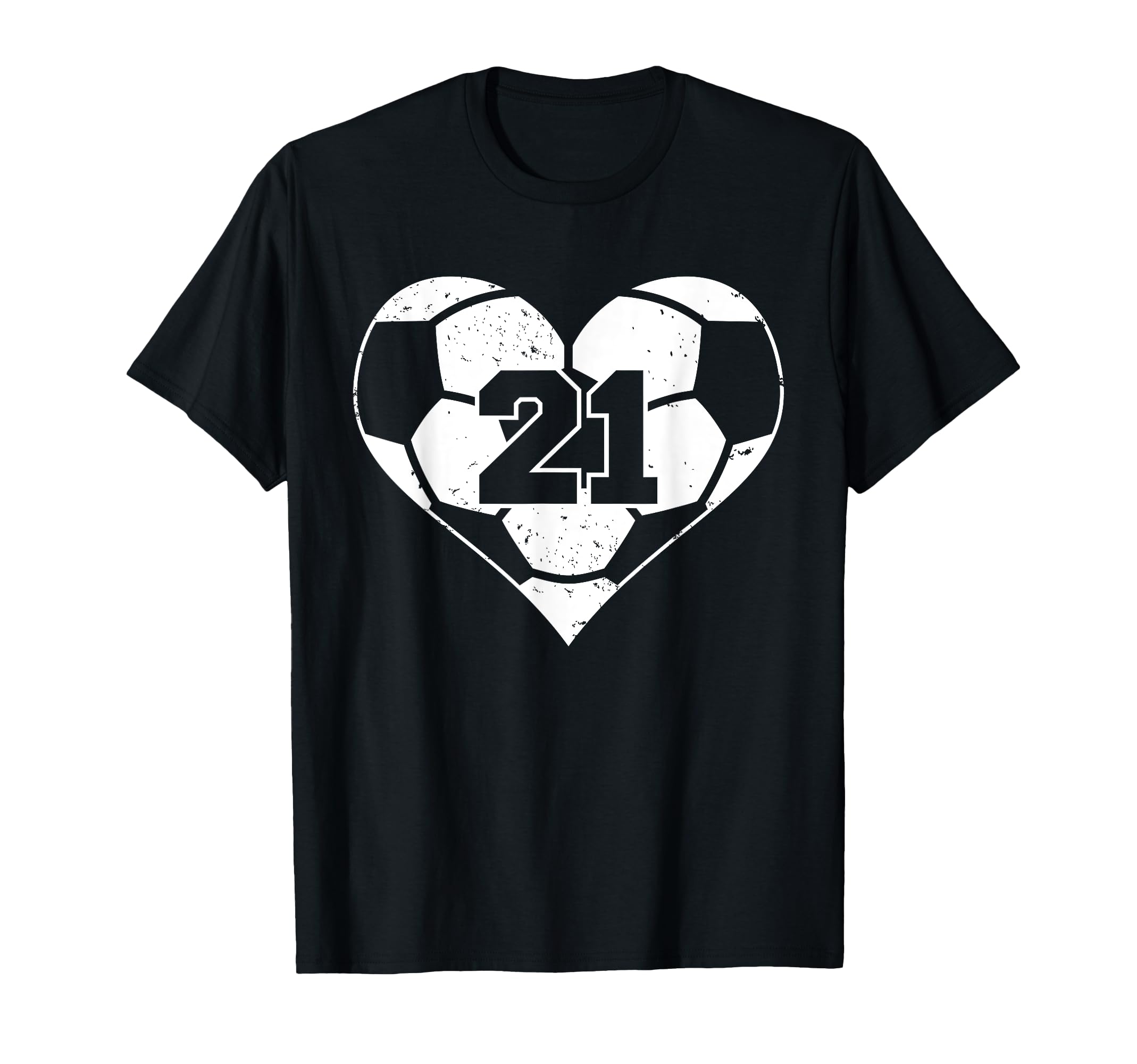 Soccer Number 21 Jersey Funny Soccer T-Shirt - Streetwear Style for Adults - T-Shirt, Sweatshirt, Hoodie
